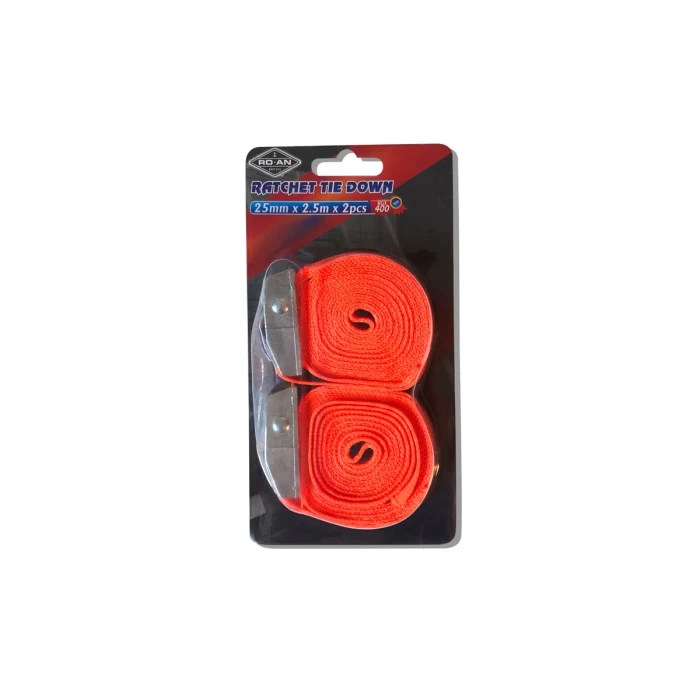 Hebillas 2,5mts x 25mm (400kg) - Blister 2 un XH-A40